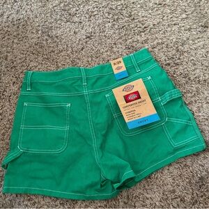 Brand new “Dickies” green cargo shorts